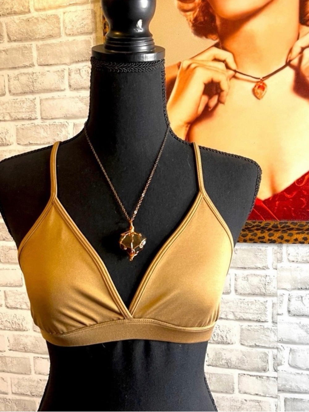 🤎 Mika Bodywear Set | Bikini Top + Victoria Leggings + SHEIN CoverUp Top | Sz M